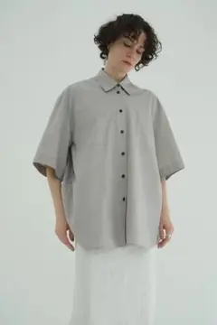 CLANE ヒュージーシャツ -HALF SLEEVE HUGE SHIRTS
