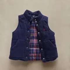 Polo by Ralph Lauren ネイビー ダウンベスト S