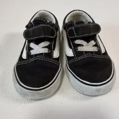 【VANS】バンズ ブラック キッズ スニーカー 黒 13cm