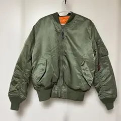 ALPHA INDUSTRIES MA-1 ジャケット ヴィンテージグリーン M