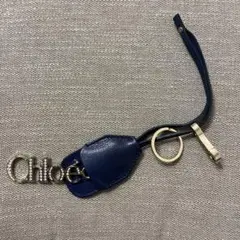 Chloé ネイビー レザー キーホルダーのサムネイル