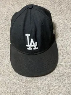 New Era LA ドジャース ブラック キャップ