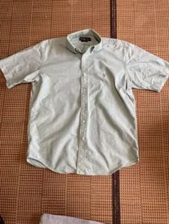 ラルフローレン　メンズ半袖ボタンダウン　Lサイズ