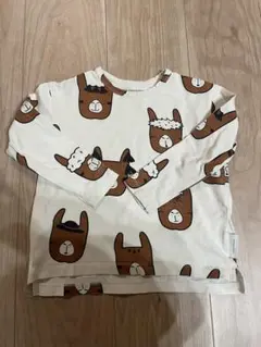 tinycottons アルパカ柄 Tシャツ 2Y