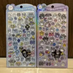 【正規品】うるちゅるポップシール てんし、テンシーヌとアクマーヌ