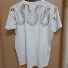 REPLAY ホワイト Vネック Tシャツ