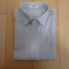 いとはり インダスタイル トウキョウ ストライプ長袖ニットシャツ