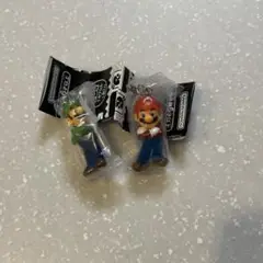 マリオ　ルイージ　めじるしアクセサリー ガチャガチャ
