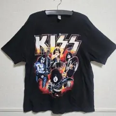 KISS キッス　バンドTシャツ ブラック　黒　古着　ヴィンテージ