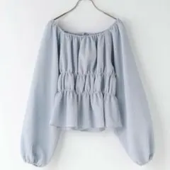 オフショルシャーリングブラウス ローリーズファーム 完売カラー