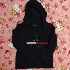 TOMMY HILFIGER パーカー ネイビー