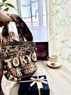 TOKYO 花柄 ショルダーバッグ トート レディース