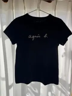 agnès b. ブラック Tシャツ サイズ2