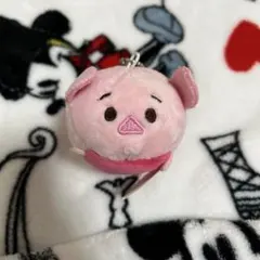ディズニー　ツムツム　ピグレット　ぬいぐるみ　マスコット　キーホルダー