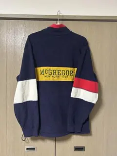 McGREGOR マックレガー フリース 古着 刺繍 レア Lサイズ 日本製