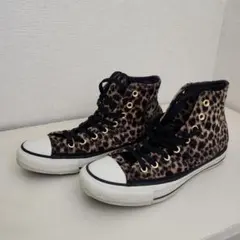 コンバース オールスター ヒョウ柄 ハイカットスニーカー(美品)
