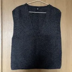 UNIQLO 3DスフレヤーンVネックベスト