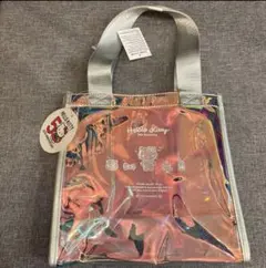 新品　50th オーロラ　ハローキティ　トートバック