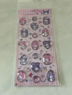 ☆サンリオキャラクター ストーンシール　マイメロ&クロミ☆