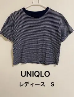 UNIQLO ストライプ 半袖 Tシャツ S