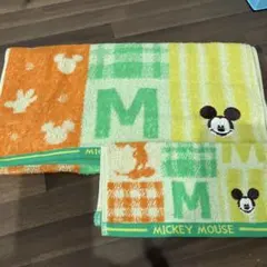 第一生命　ディズニー　ミッキー　フェイスタオル　ハンカチタオル　未使用品　非売品