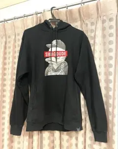 B ONE SOUL SWAGDUDE ブラックパーカー Lサイズのサムネイル