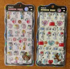 【正規品、新品、未開封】スヌーピー ボンボンドロップ シール ちゅるきらセットのサムネイル