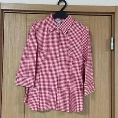 ギンガムチェックシャツ