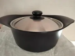柳宗理 南部鉄器 鉄鍋 IH対応 深型22cm 3.5L ステンレス蓋付きのサムネイル