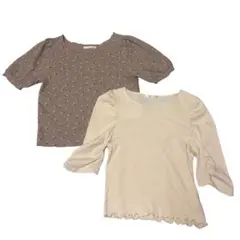 RETRO GIRL トップス2枚セット