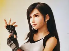 まとめ買い推奨　FF　グッズ　ポストカード　ティファ　c