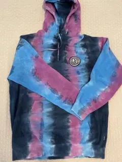 VOLCOM スウェット　M タイダイ柄　裏起毛