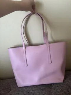 FURLA ピンク シンプル トートバッグ