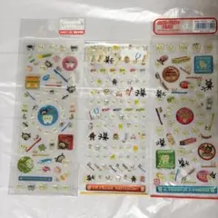 カラフルな歯のシール　３種セット