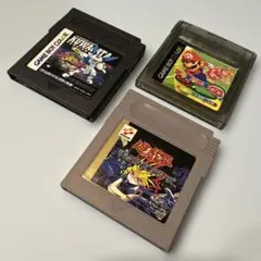 マリオテニスGB & メダロット2 & 遊戯王 デュエルモンスターズ　3点セット