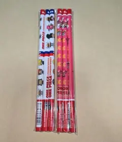 新品未使用☆ワンピース×パンソンワークス　コラボ　赤鉛筆×３　 赤青鉛筆×３
