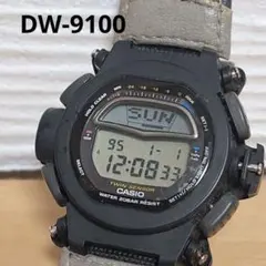 ✨希少・美品✨ CASIO G-SHOCK DW-9100 ライズマン 箱有 G-SHOCK/ビンテージ/DW-9100/温度計/ライズマン/赤黒/CASIO