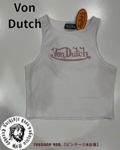 【レア】Von Dutch ラインストーンタンクトップ デッドストック リブ 2026年最新】Von Dutch レディース タンクトップの人気アイテム - メルカリ
