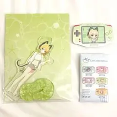 ブルーアーカイブ　韓国　メモリアルカフェ　ミドリ　アクリルスタンド ブルーアーカイブ カフェメモリアル アクリルスタンド ミドリ 韓国