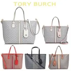 【ご購入割引有り】トリーバーチ トートバッグ キャンバスTory Burch