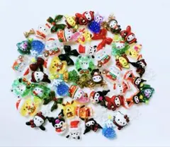 サンリオ　クリスマス　ネイルパーツ　デコパーツ