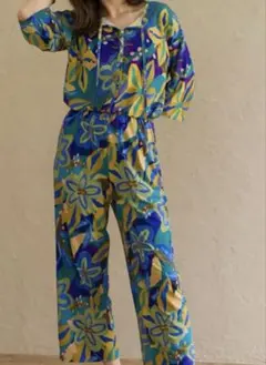 リンダワークス　オールインワン　モロッコブルー