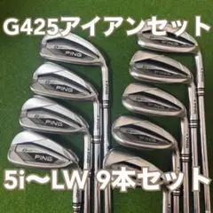 たろ※プロフ必読※様専用】ピン G25 アイアン7本セット 黒ドット