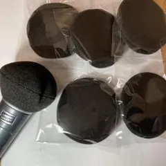 일회용 마이크 커버 10개 세트, 스폰지, 바람막이, 위생적인 청소, 반복 사용 가능