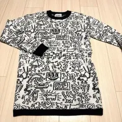 Keith Haring meets SLY 長袖セーター ワンピース