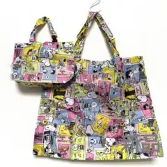 新品★スヌーピー エコバッグ ２点セット ミスドコラボ