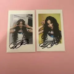 TWICE サナ yizhiyu上海サイン会限定トレカ 2枚セット