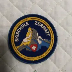 スイス ツェルマットスキー学校 Zermatt パッチ ビンテージ品