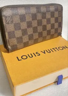 ミ*ー様 LOUIS VUITTON ダミエ長財布　遺品　断捨離