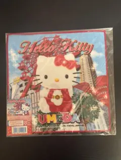ご当地キティ 大阪限定 梅田バージョン プチタオル 2005年